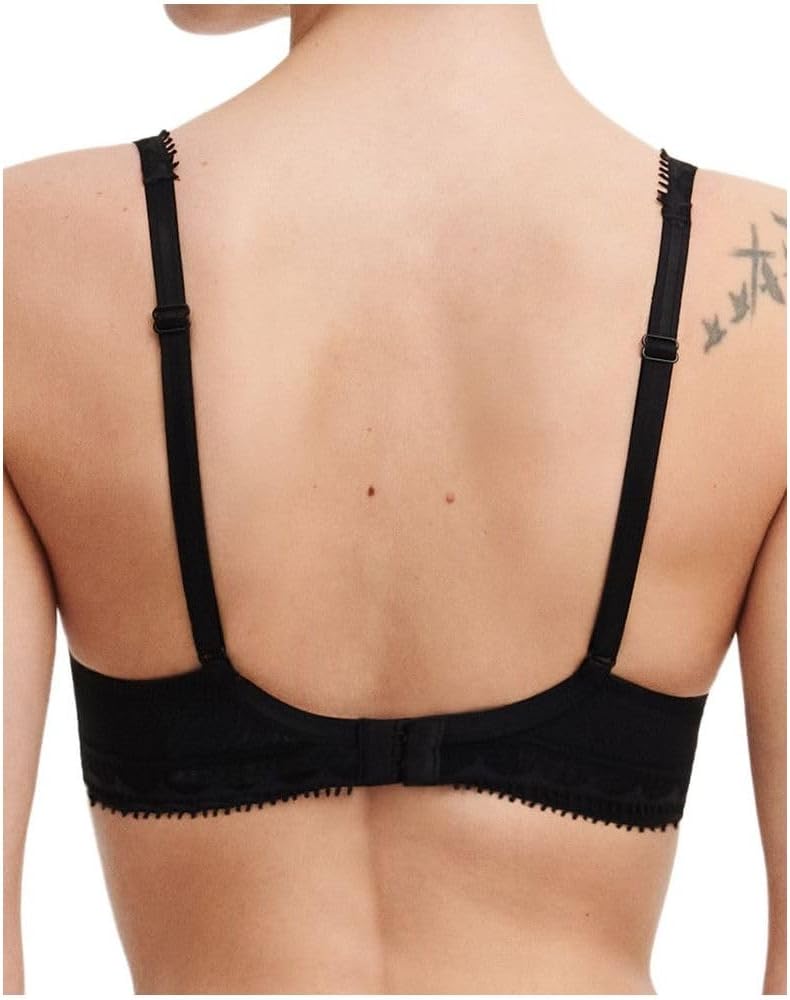 Chantelle DAY TO NIGHT, Tief Ausgeschnittener Spacer-BH, Damen Unterwäsche 70B Schwarz, 70B Schwarz