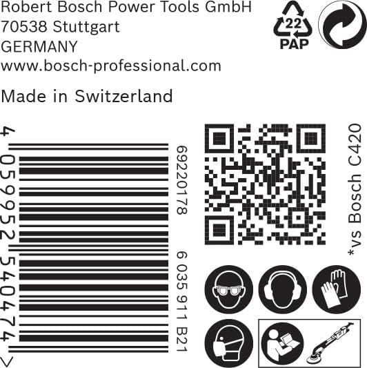 Bosch Professional 25x Expert M480 Schleifnetz (für Hartholz, Farbe auf Holz, Ø 225 mm, Körnung 120,