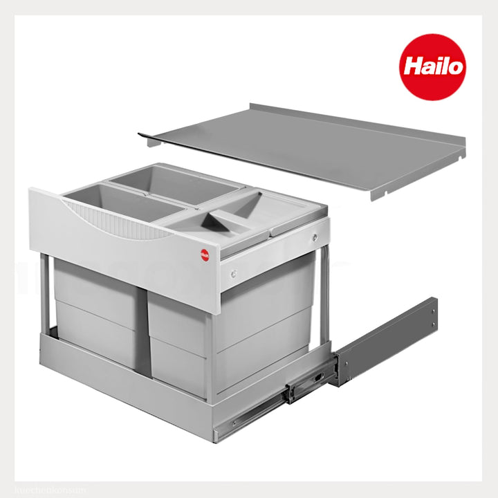 Hailo 3644831 Abfallsammler TR Swing 60.3/29M für Schränke von 600 mm Breite mit