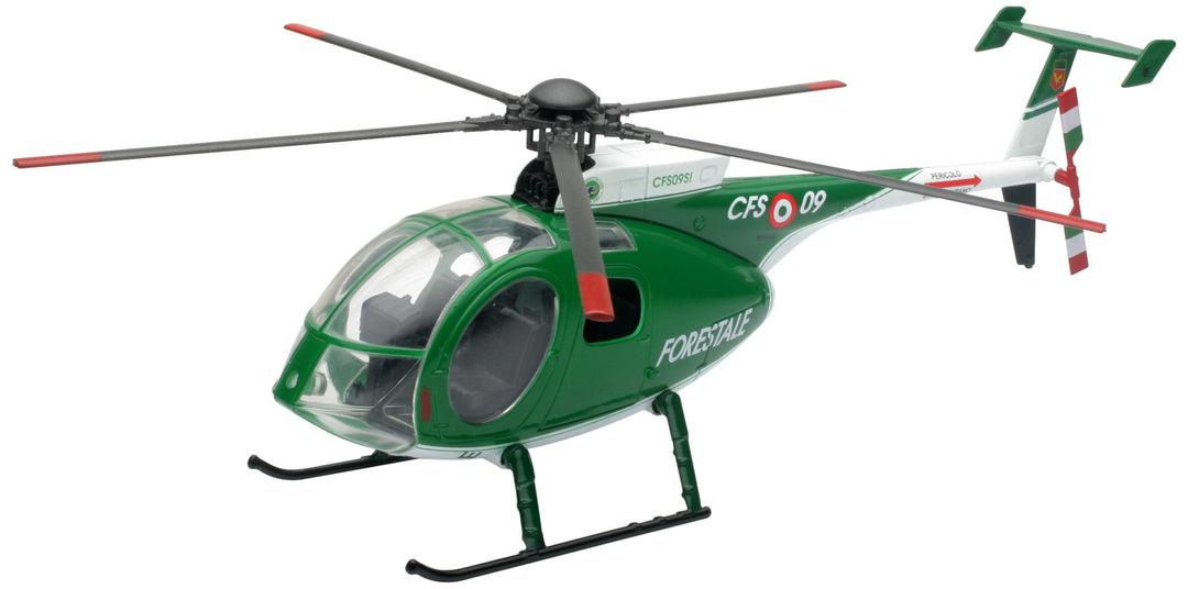 New-Ray S.R.L- Flugzeug 1:32 Newr Forestal Nh500 25323, Mehrfarbig, 846061