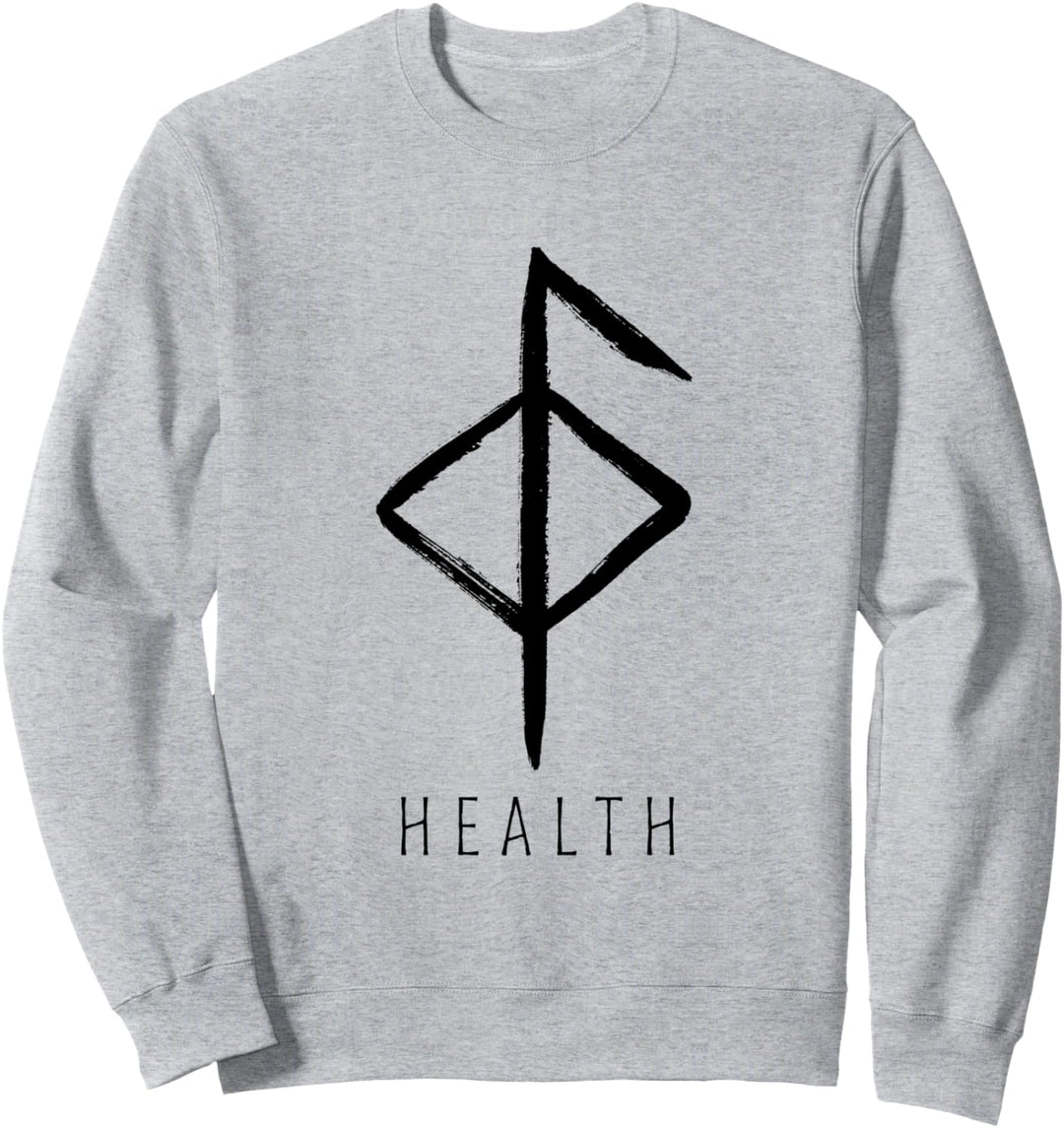 Wikinger "Gesundheit" Bindungsrune Sweatshirt