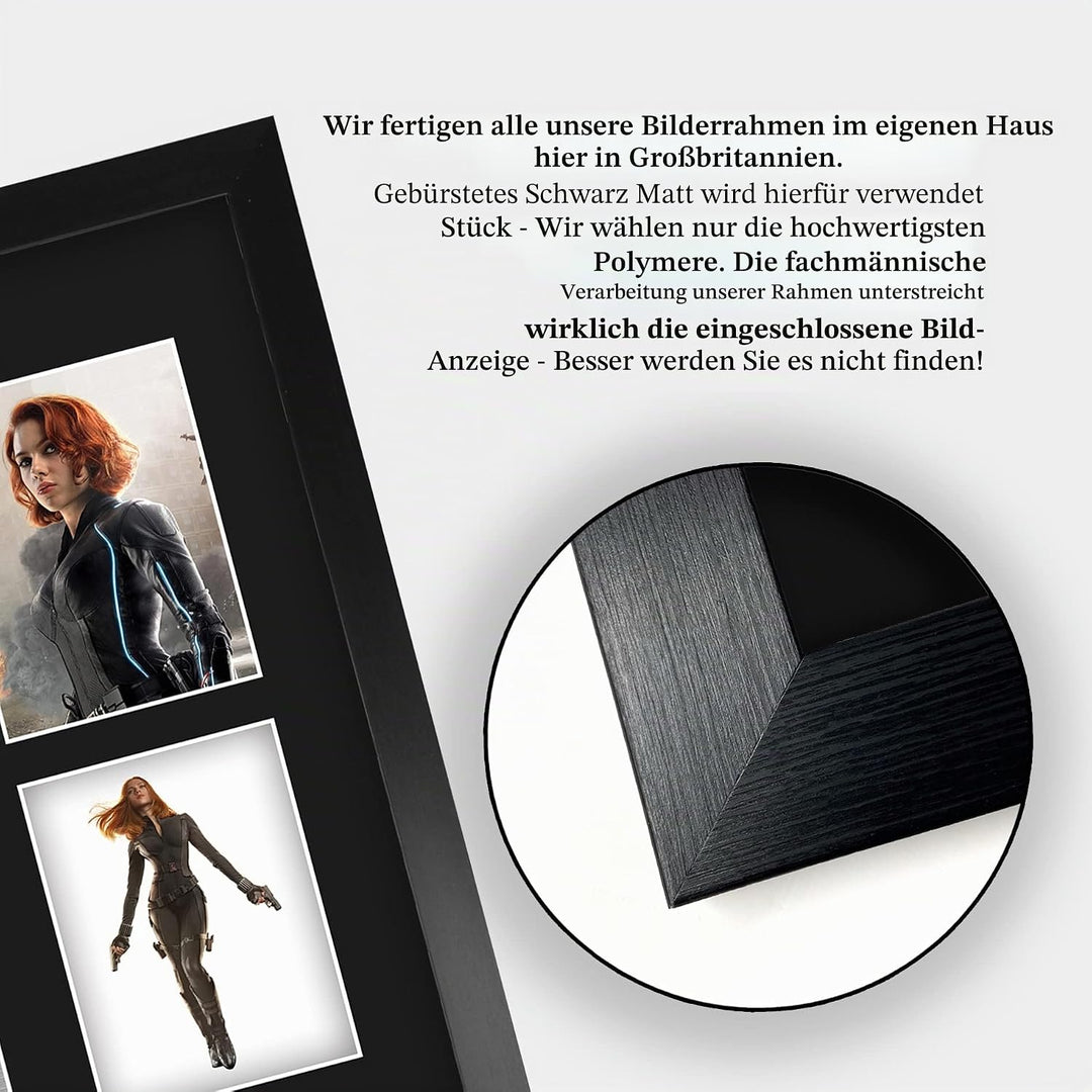 HWC Trading FR A3 Scarlett Johansson Black Widow Avengers Geschenke Gedruckt, Signiert Autogramm Bil