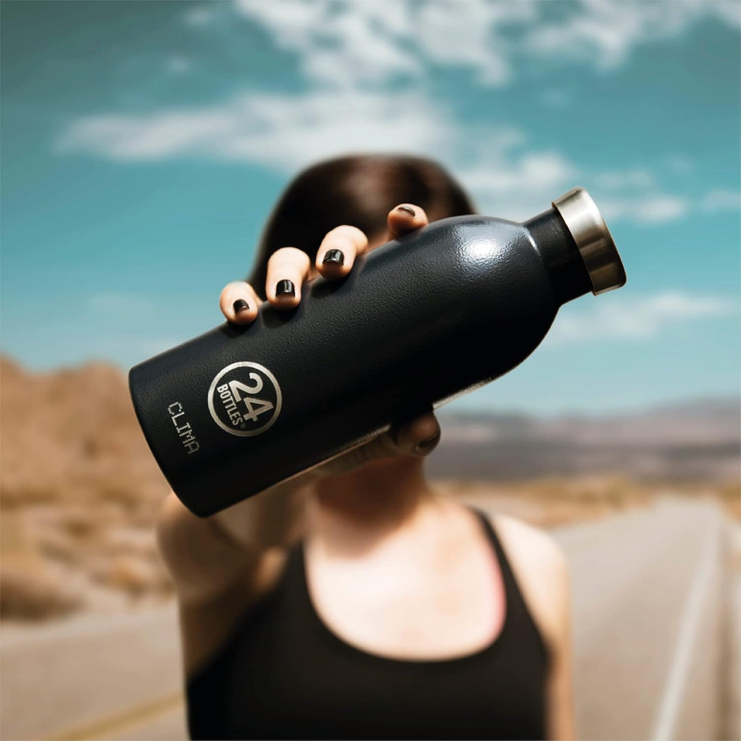 24BOTTLES Clima - Trinkflasche 330ml, Thermosflasche 24h Cold und 12h Hot, Wasserflasche 100% Versie
