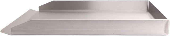 Kette´s Grillzubehör Edelstahl Plancha/Griddle-Plate/Bratplatte/Burger Platte 460 x 350mm 460 x 350m