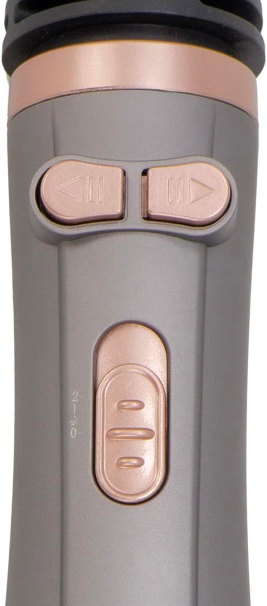 JOCCA – 3-in-1-Haartrocknerbürste | Trockner, Lockenwickler und Volumengeber | 3 Temperaturen, 2 Ges