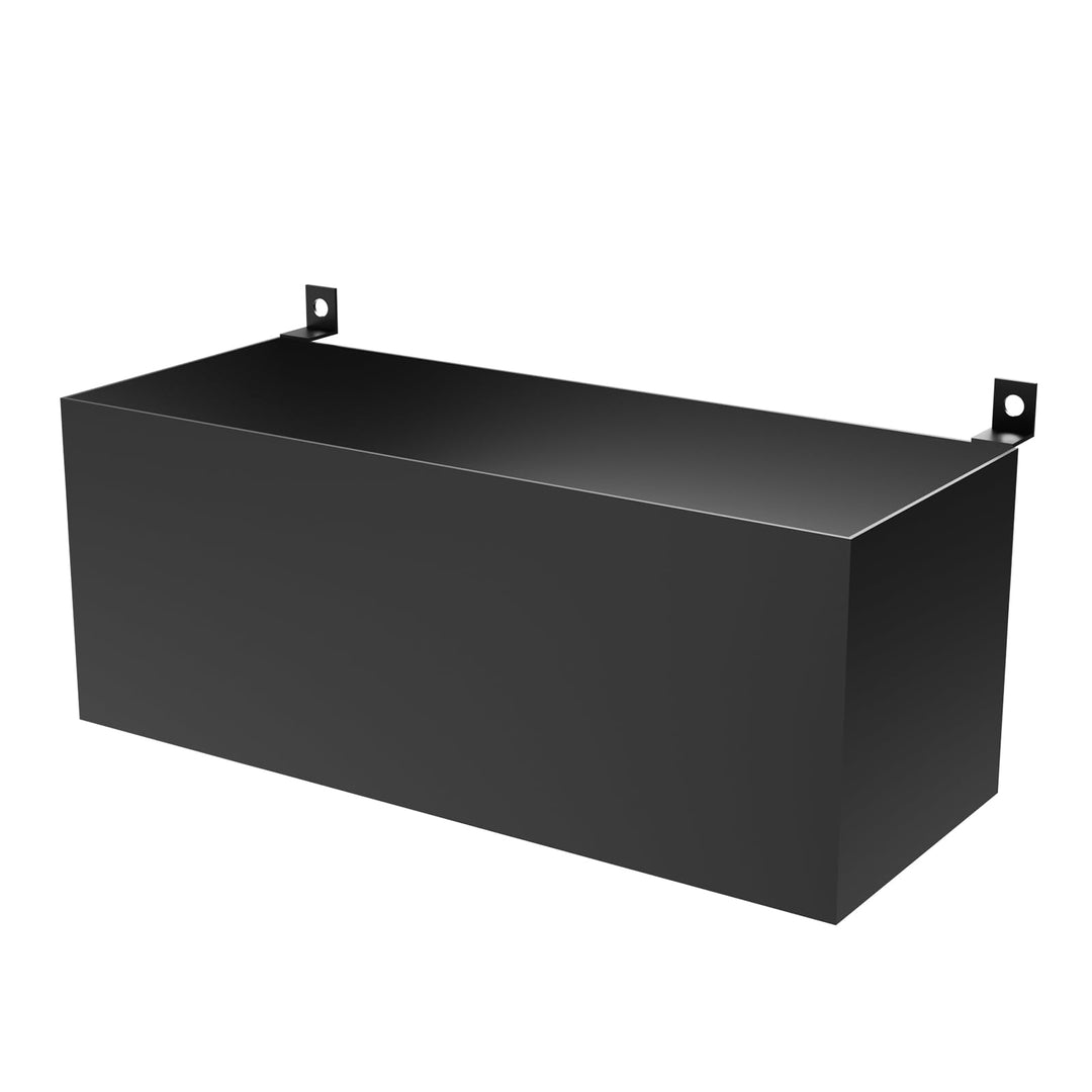 Wandorganizer für Akustikpaneel, Haken, Box & Regal Metall, Ablage für Akustikpaneele Lamellen Wandp