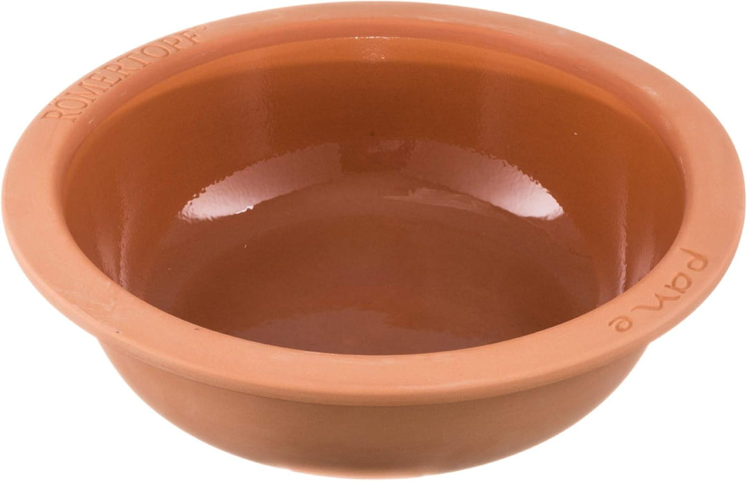 Römertopf Brotbackform aus Ton idealer Keramik Brottopf zum Backen von Brot Ø 31,0 cm Rund 31 cm, Ru