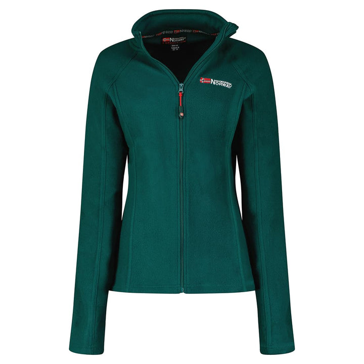 Tug Geographical Norways Damen Fleece L Schwarz, L Schwarz