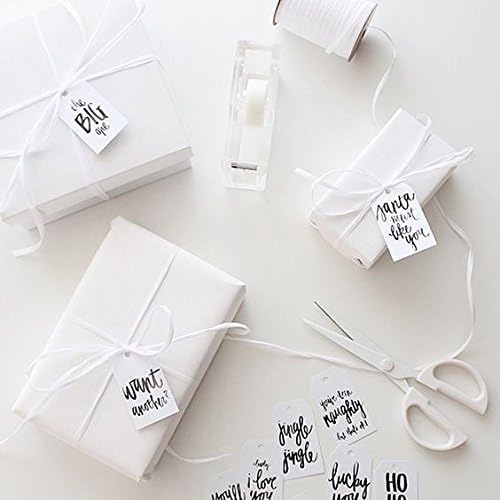RUSPEPA Weiss Kraftpapier - Natürliches Recyclingpapier, Kraftpapierrolle Ideal für Kunsthandwerk, K