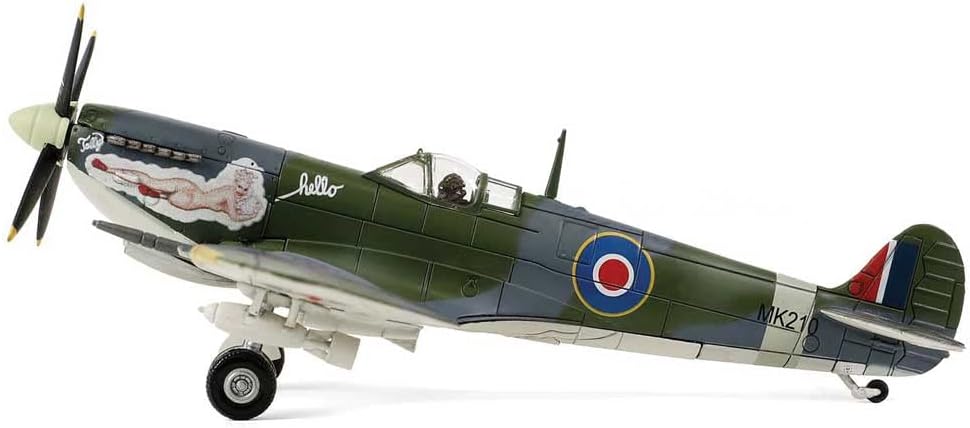 Forces Of Valor 1:72 Brit. Superm. Spitfire Mk.IX MK 210 - Standmodell, Modellbau, Diorama Modell, M