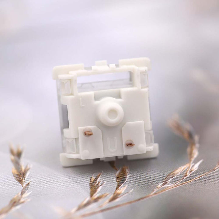 Gateron G Silver Pro Switches Vorgeschmierter 3-Pin RGB SMD Linear staubdichter Einzelfederschalter
