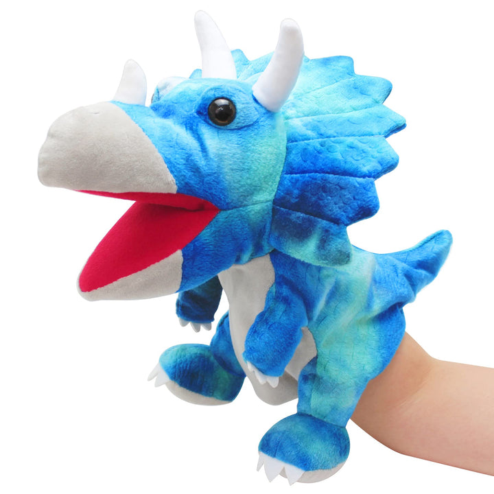 JUSTQUNSEEN Dinosaurier Handpuppen Dinosaurier Spielzeug, Dinosaurier Puppen für Kinder, Dinosaurier