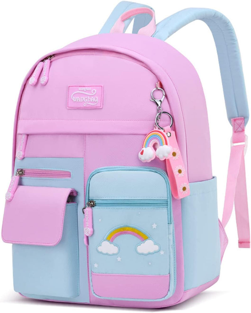 FANDARE Kinderrucksack Schulranzen Schultaschen Mädchen Schulrucksack Kinder Schultasche für 4-9 Kla