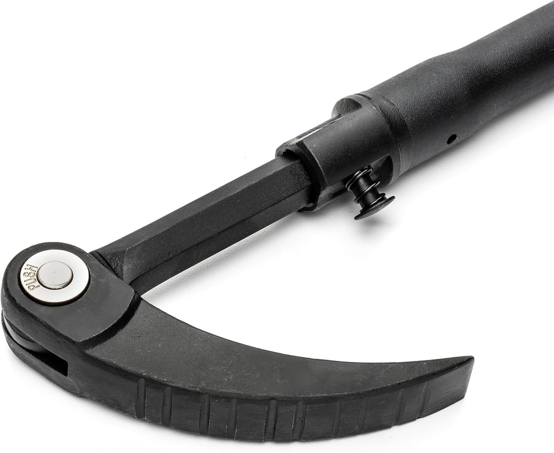 SATA ST92568 Teleskop Hebeleisen, Stemmhebel Brecheisen, Brechstange Ausziehbar mit Flexiblem Gelenk