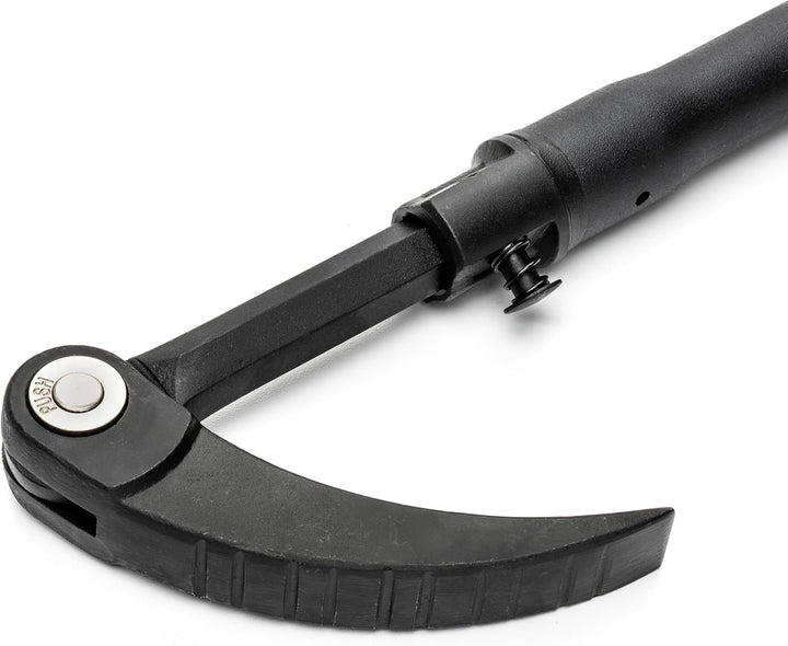 SATA ST92568 Teleskop Hebeleisen, Stemmhebel Brecheisen, Brechstange Ausziehbar mit Flexiblem Gelenk