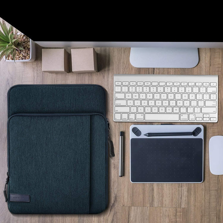 MoKo 12.9 Zoll Tablet Hülle Kompatibel mit iPad Pro 12.9 M2 2022-2018, Galaxy Tab S8+ 12.4", Surface
