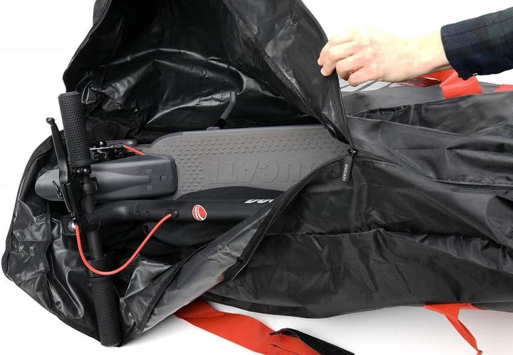 Ducati Unisex – Erwachsene Elektrisch Roller Tasche, Schwarz, Einheitsgrösse