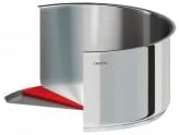 Cristel Pfanne, Edelstahl, Silber, 24 cm 24 cm Silber, 24 cm Silber