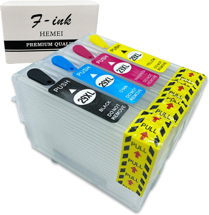 29XL wiederaufladbare Tinte und 4 x 100 ml Flaschentinte, kompatibel mit Home XP-255 XP-257 XP-352 X