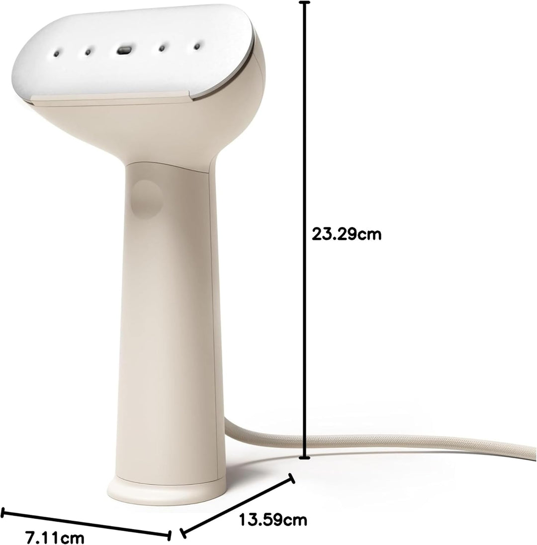 Steamery Dampfglätter Cirrus 3, 1200W, EU-Stecker, Dampfleistung 20g/min, Beheizte Bügelplatte, Schn