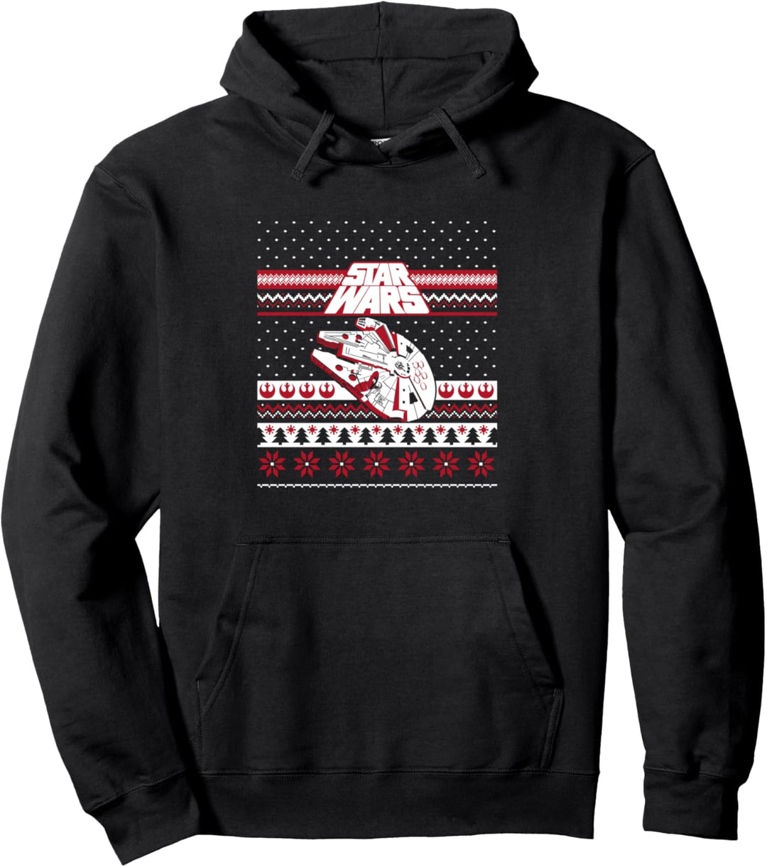 Star Wars Christmas Millennium Falcon Pullover Color Pop Pullover Hoodie