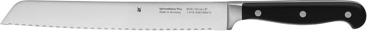 WMF Spitzenklasse Plus Messerblock mit Messerset 5teilig, Made in Germany, 4 Messer geschmiedet, Eic