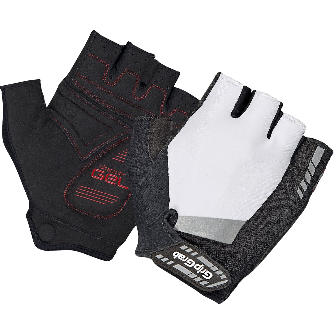 GripGrab SuperGel 6mm DoctorGel Polsterung Kurzfinger Fahrradhandschuhe Dämpfende Fingerlose Sommer