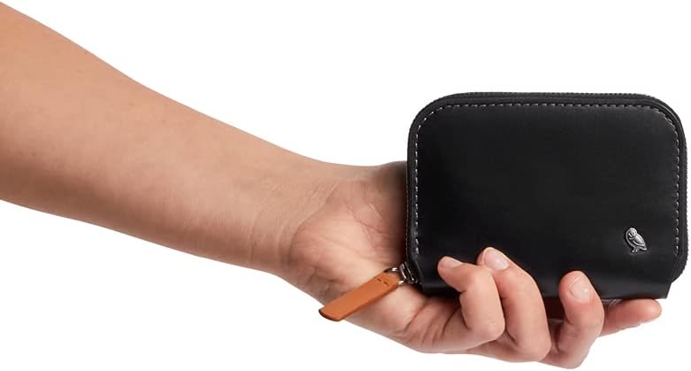 Bellroy Folio Mini – (Geldbörse, Münzbeutel) - Black Schwarz, Schwarz
