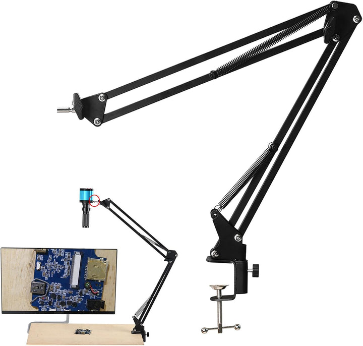 Mikroskop Gelenk Armst änder, 360 ° Verstellbarer Arm und 42mm Objektiv Ring C Mount Objektiv Holder