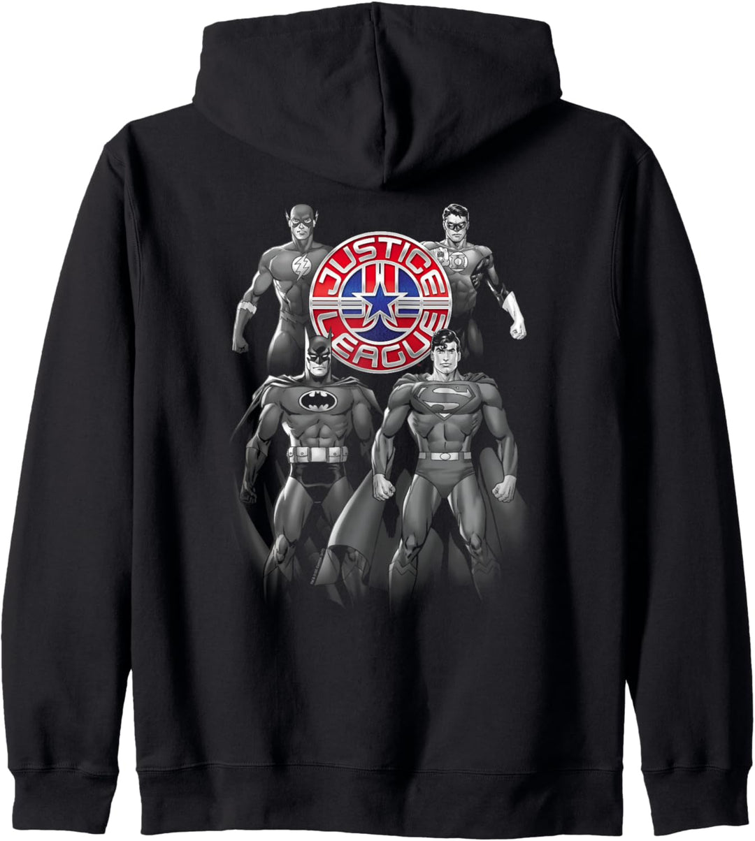 Justice League Shades of Gray Kapuzenjacke