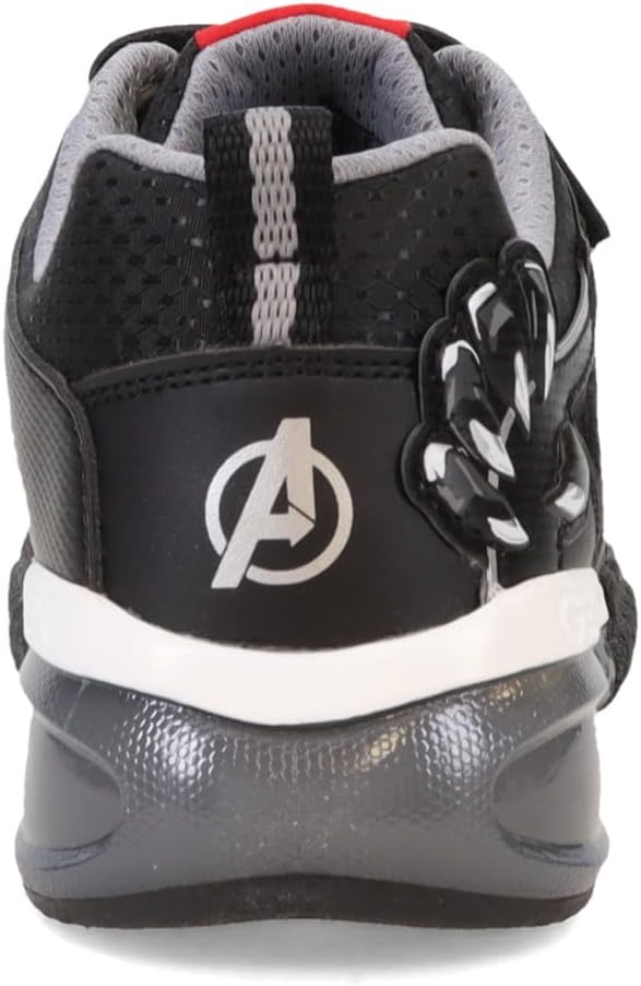 Geox Jungen J Bayonyc BoySneaker 24 EU Black Silver A, 24 EU Black Silver A