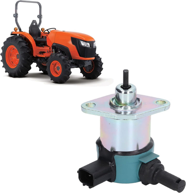 Kraftstoff-Abschaltmagnet, 17208-60015 17208-60010, 12V Eisen-Kraftstoff-Abschaltmagnet Ersatz für K