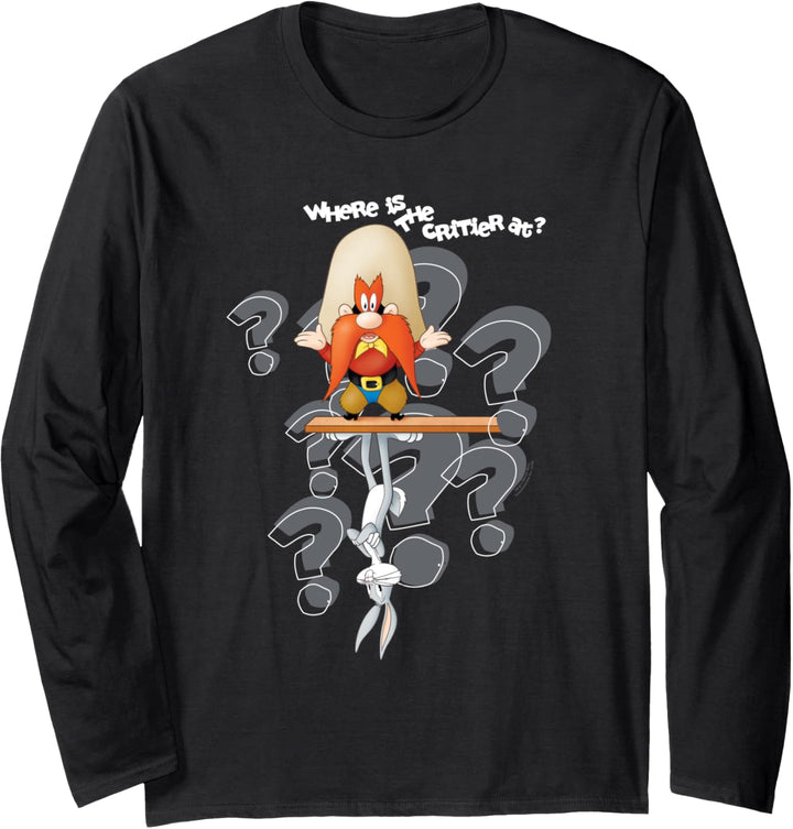 Looney Tunes Yosemite Sam Where the Critter Langarmshirt