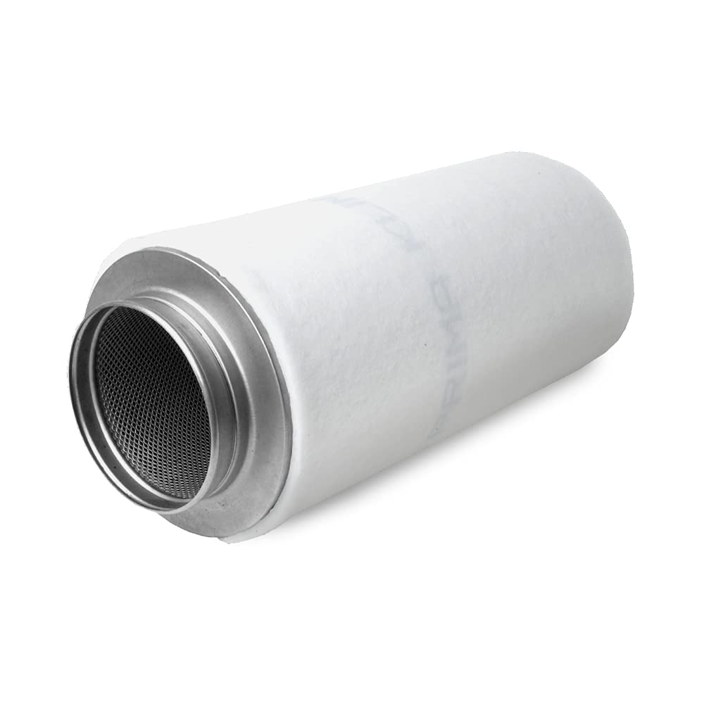 Prima Klima Filter Aktivkohlefilter Grow 100 / 125 / 160 / 200mm Durchmesser (125mm / 40cm - 480 m³/