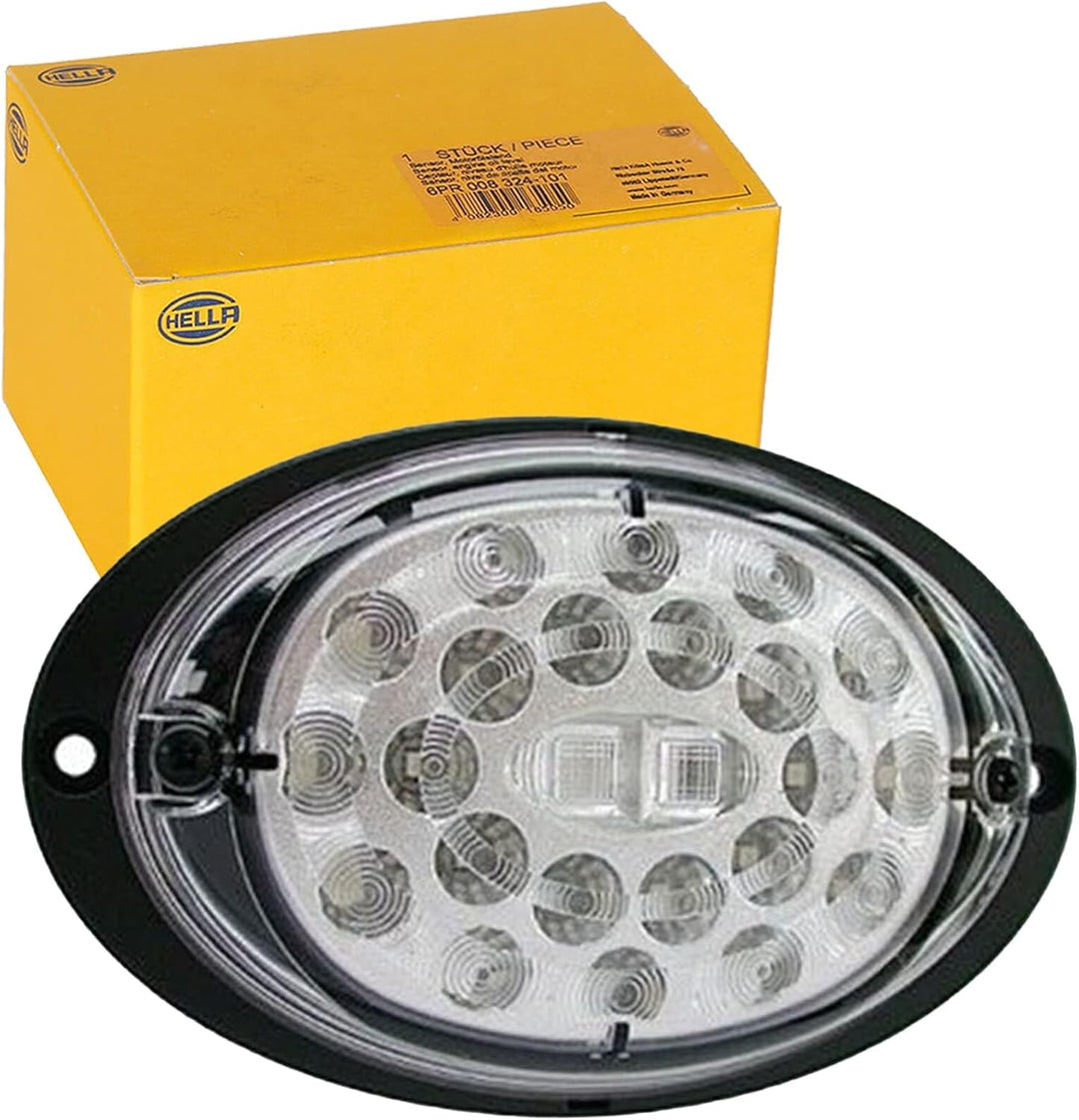 HELLA - Heckleuchte - Agroluna - LED - 12/24V - 2SD 343 390-401 mit Steckeranschluss Leuchtefunktion