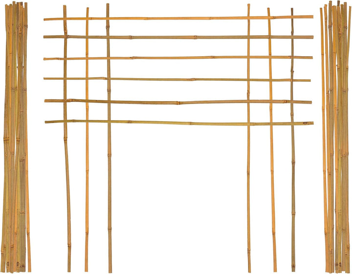 BigDean 50x Pflanzstab Bambusstab 105 cm x 8-10 mm Bambus Rankhilfe Pflanzstab Tonkinstab 100% Natur