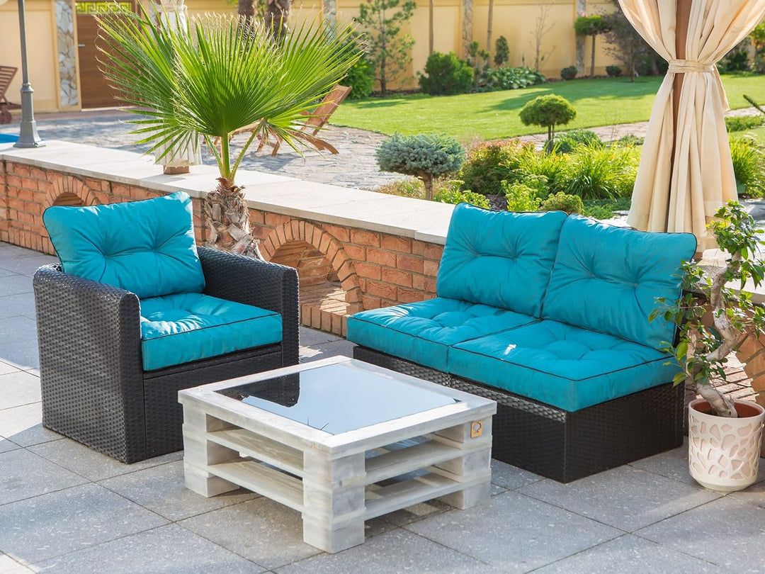 Gartenkissen Sitzauflage auf Gartenmöbel, Rattan, Gartenpolster Polsterauflagen auf Rataanmöbel,Kiss