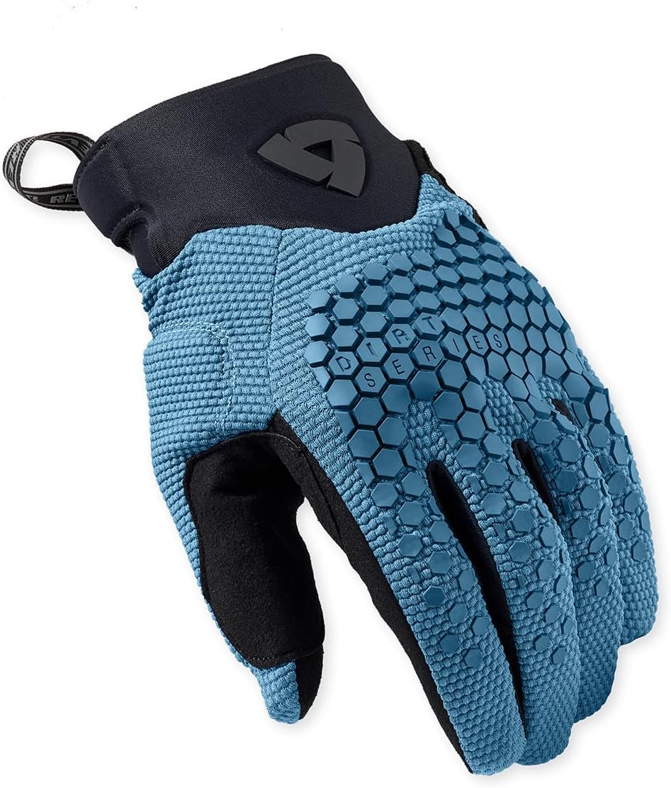 REV'IT! Revit Massif Motorradhandschuhe, blau, L L Blau, L Blau