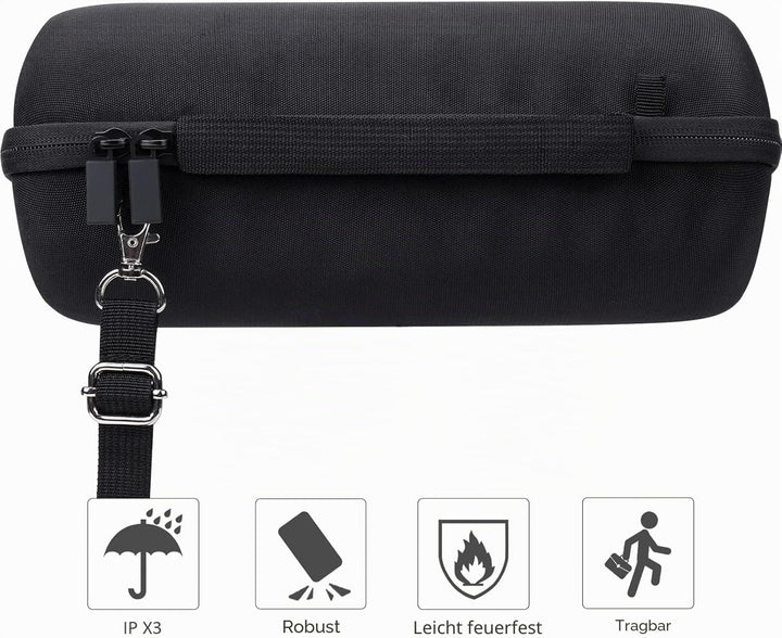 co2CREA case Harte reiseschutzhülle Etui Tasche für Logitech Creators Blue Yeti/Yeti X/Yeti Pro USB-