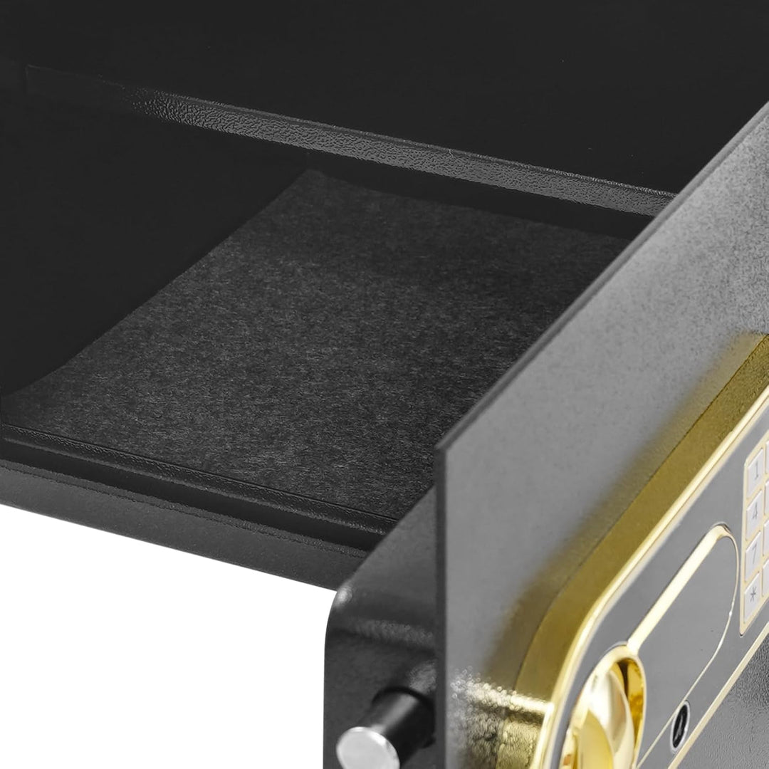 30L Safe Tresor, 38x30x30cm Safe für Den Privaten Gebrauch, Sicherheitsbox für Schlafzimmer, Arbeits