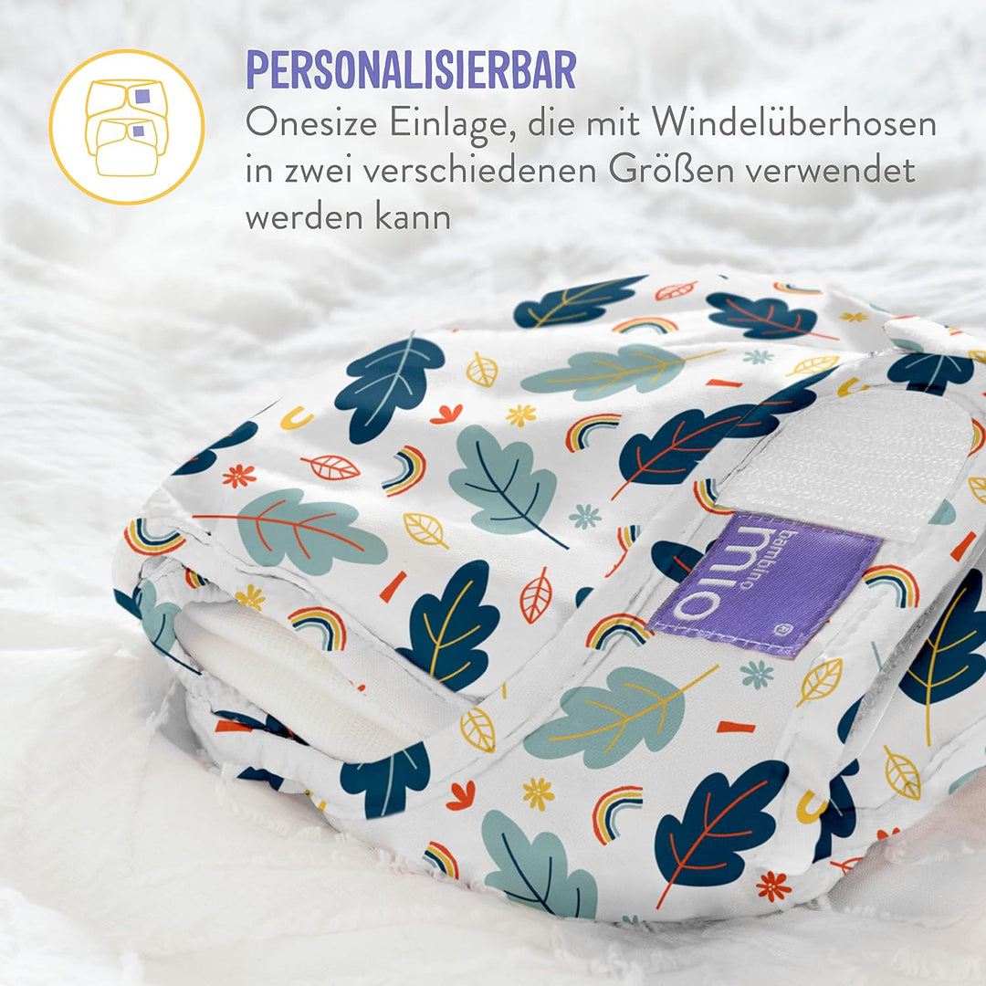 Bambino Mio, Mioduo Stoffwindel Komplett Set Weiss, Weiss