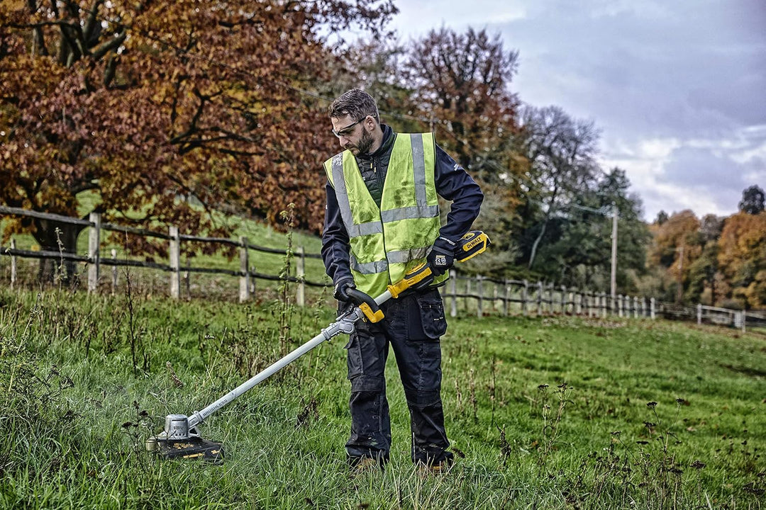 Dewalt DCMST561N-XJ Rasentrimmer (18 Volt, 36cm Schnittbreite, bürstenloser Motor, automatische Fade