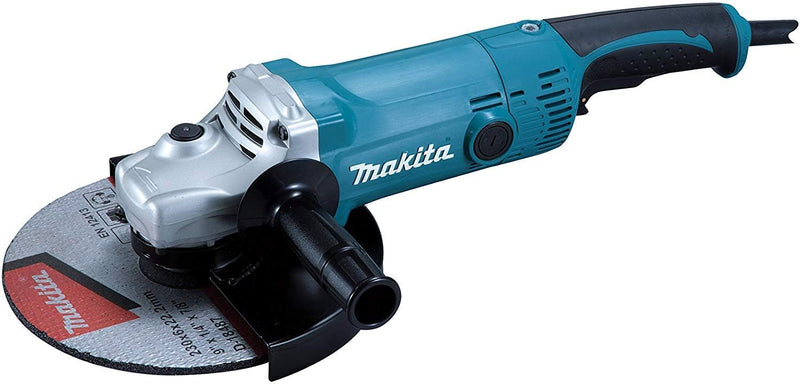 Makita GA9050R Winkelschleifer 230 mm, 2.000 W, Schwarz, Cyan, Silber, (L x B x H) 455 x 250 x 132 m