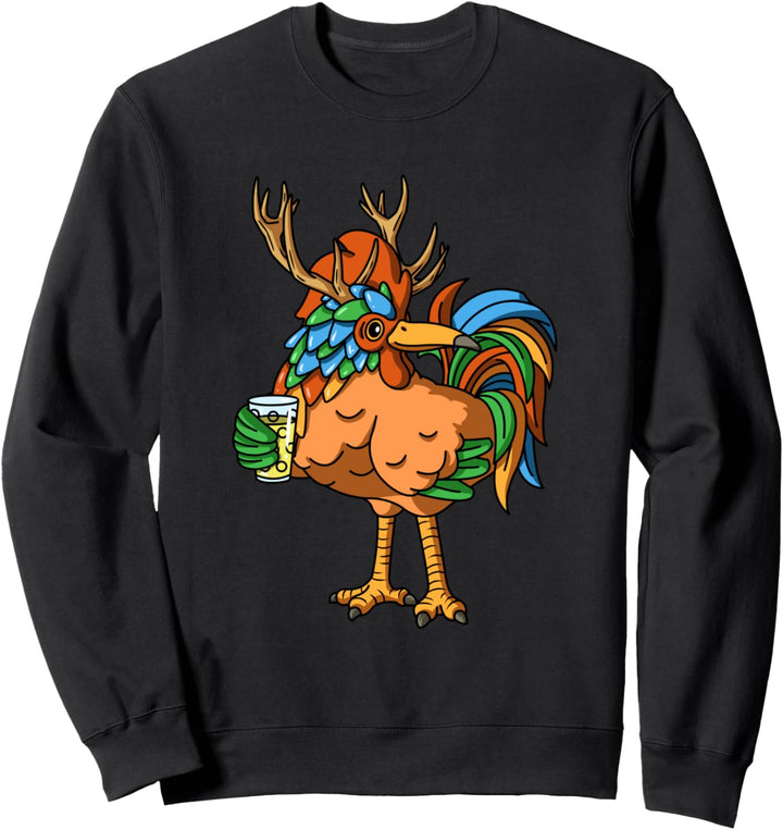 Pfälzer Weinschorle Dubbeglas Pälzer Elwetritsch Sweatshirt