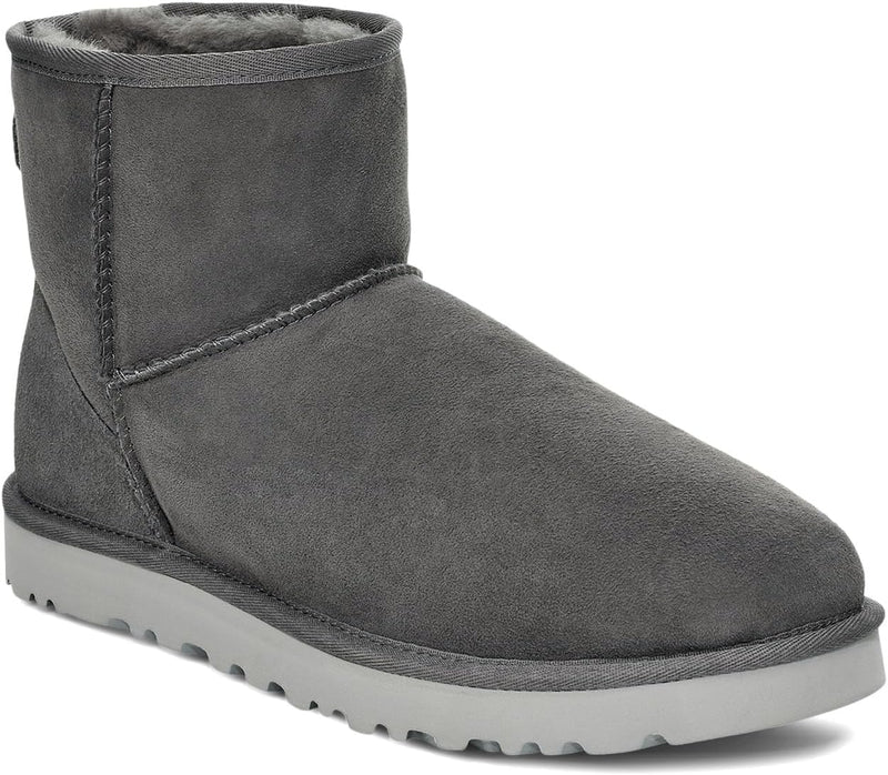 UGG W Classic Mini 5854 Damen Schlupfstiefel 49 EU Grau Dunkel, 49 EU Grau Dunkel