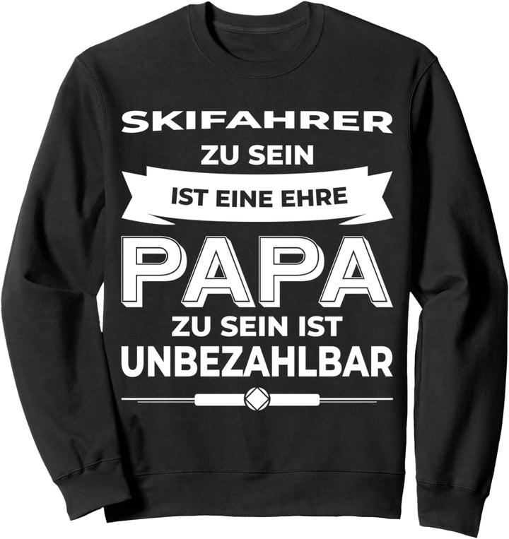 Skifahrer Papa - Skifahrer Sweatshirt