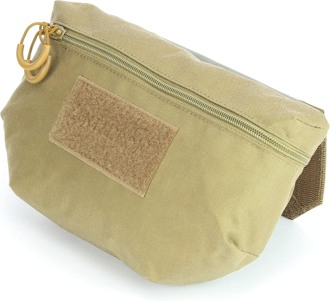 Zentauron Fronttasche für Plattenträger 20 x 15 x 5 cm I Volumen 2 L I Bauchtasche Militär aus Cordu
