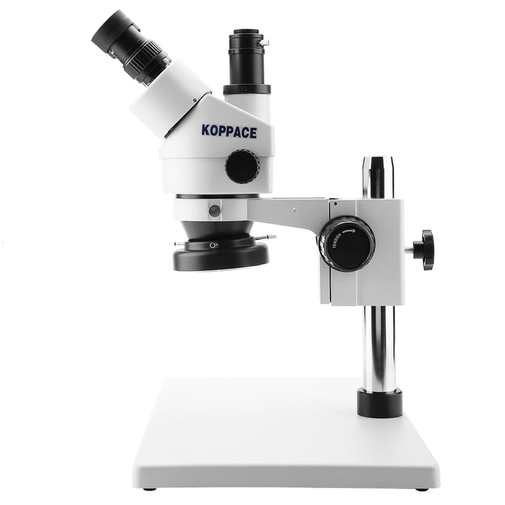Trinokulares Stereomikroskop 3.5X-90X Trinokulares Stereo-Zoom-Mikroskop WF10X/20mm Okulare 100-240V