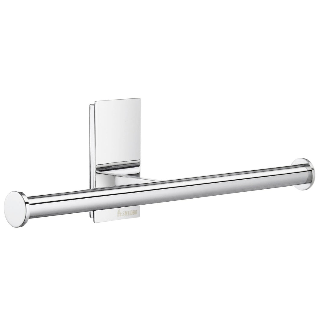 Smedbo Pool Double WC-Ersatzrollenhalter, Silber