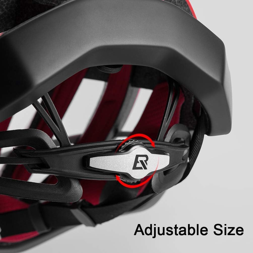 ROCKBROS Rennradhelm Fahrradhelm Integrierter Unisex Erwachsenen für Herren Damen für Mountain Bike